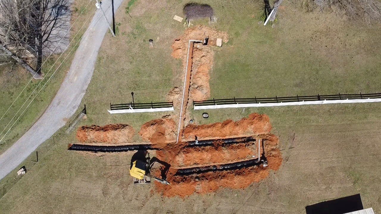 Septic installation